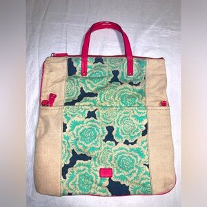 Fossil Explorer Floral Canvas Crossbody Bag